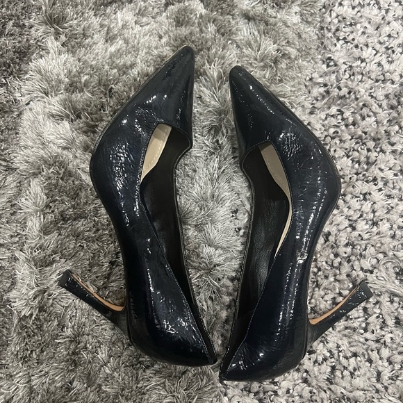 Christian Dior Black Women Patent Pumps Heels - Picture 4 of 13